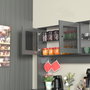 Hanah Home Armario Multiusos Grano 140 - Anthracite